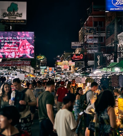 Street market in Bangkok