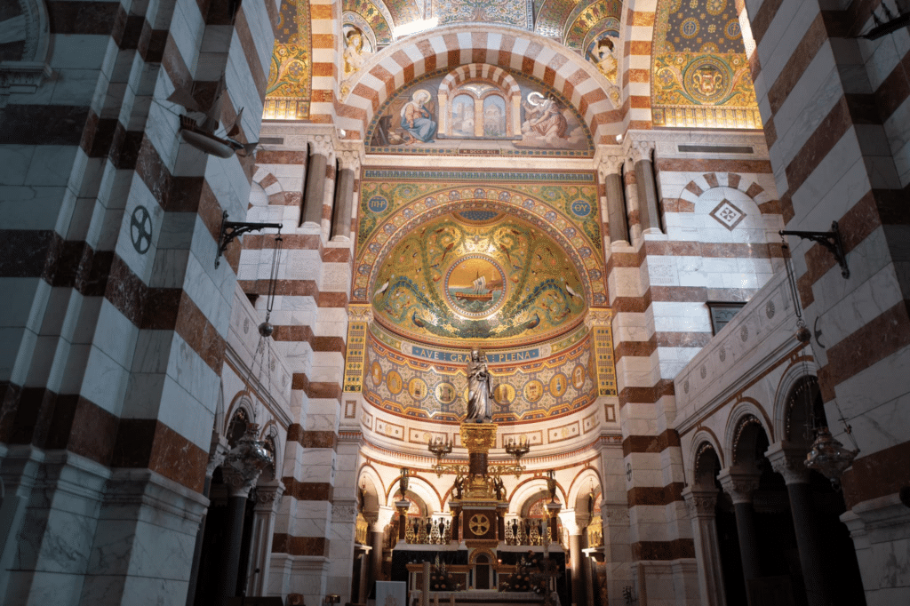 Inside Notre Dame de la Garde