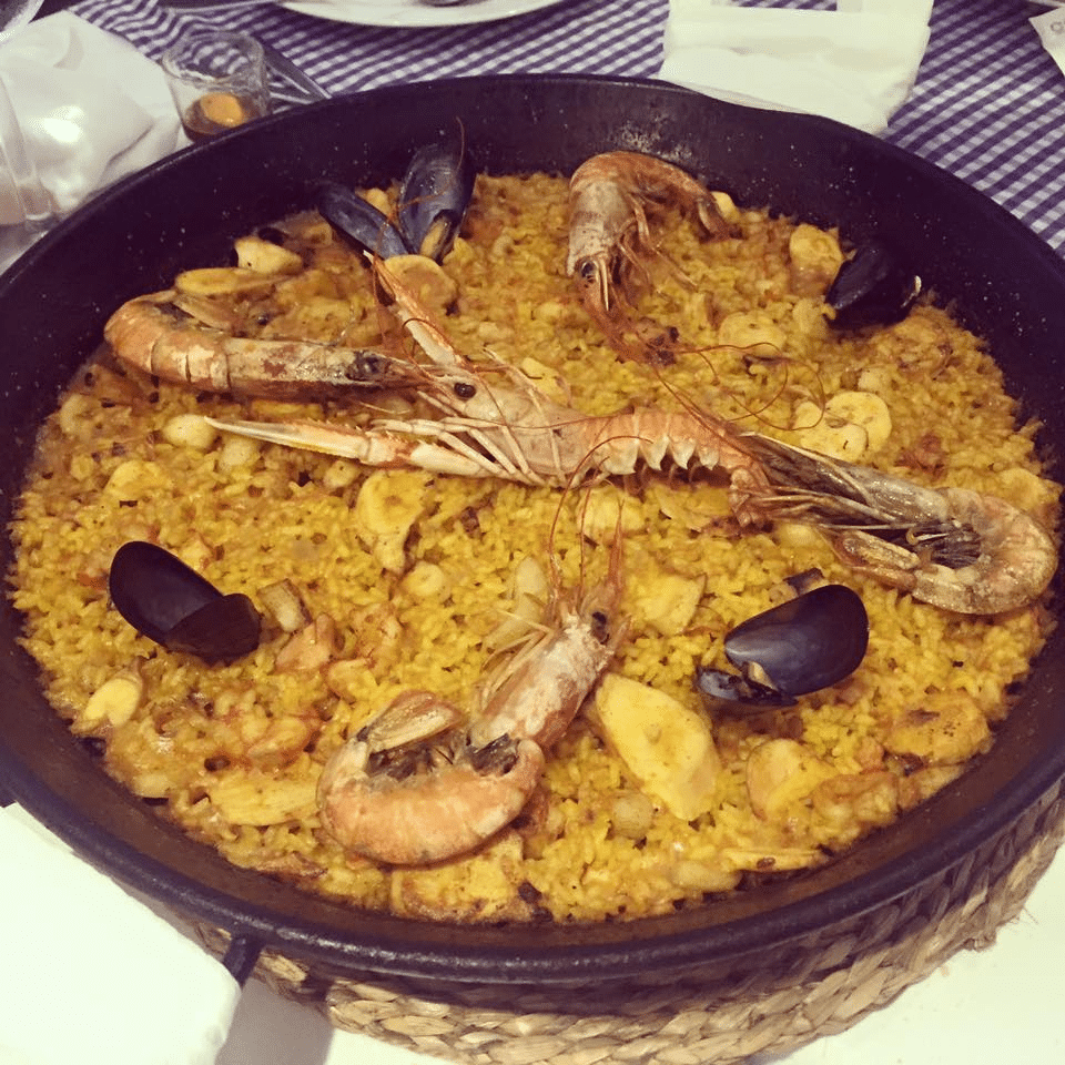 Paella in Valencia Spain