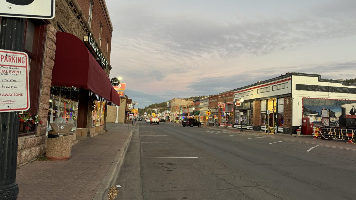 Historic downtown Williams