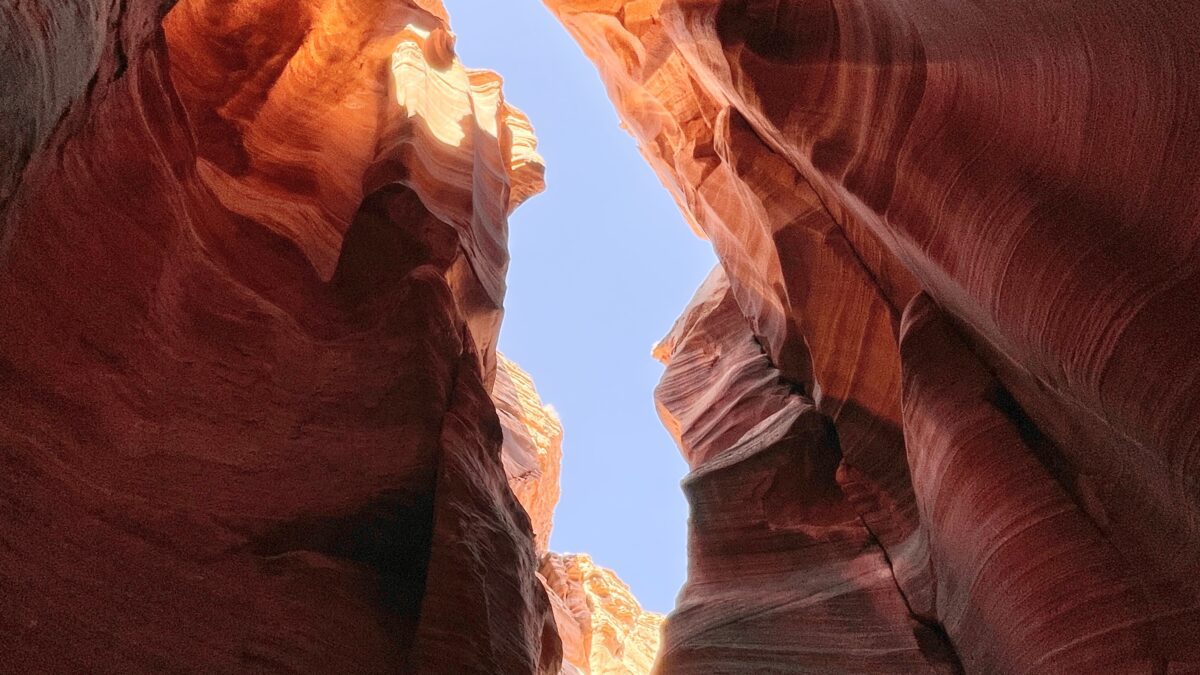 Antelope canyons