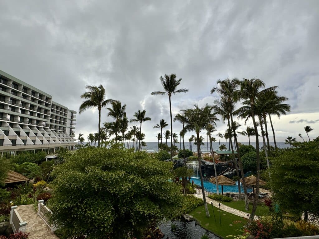 View of Marriott Ocean Club Maui
