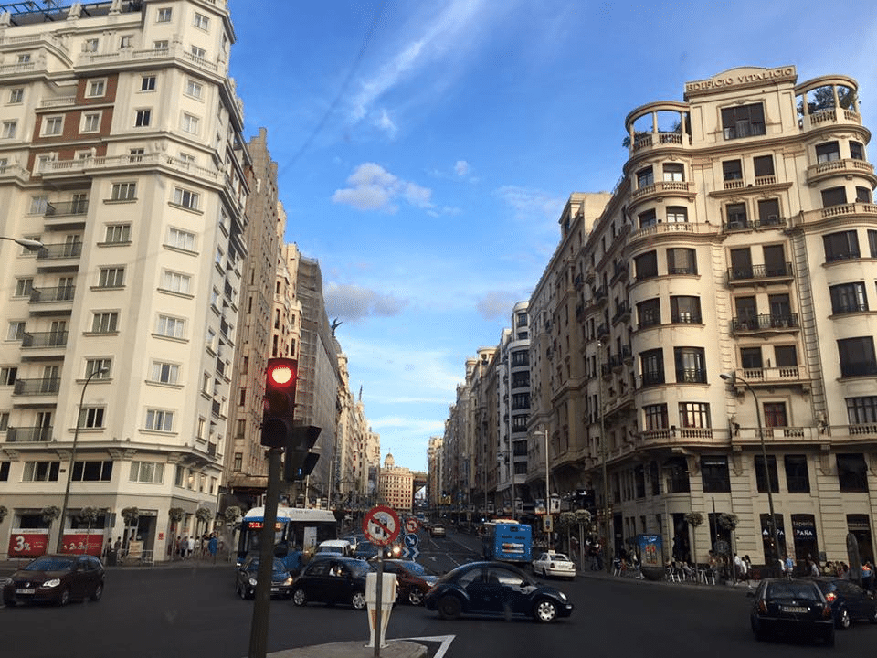 Madrid city center