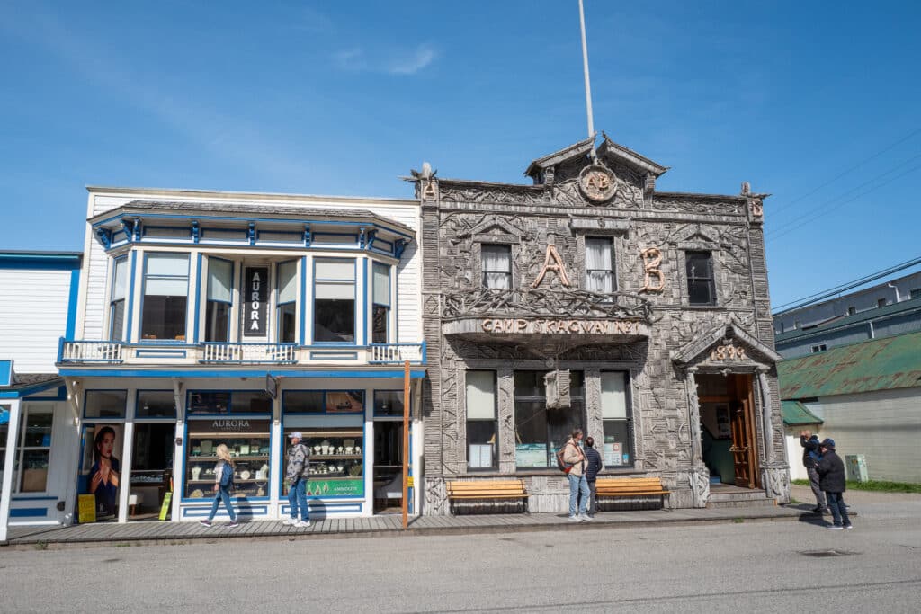 Camp Skagway building