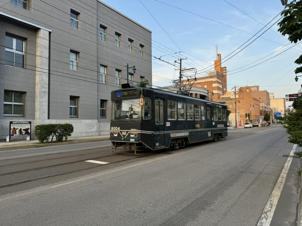 Hakodate street cars