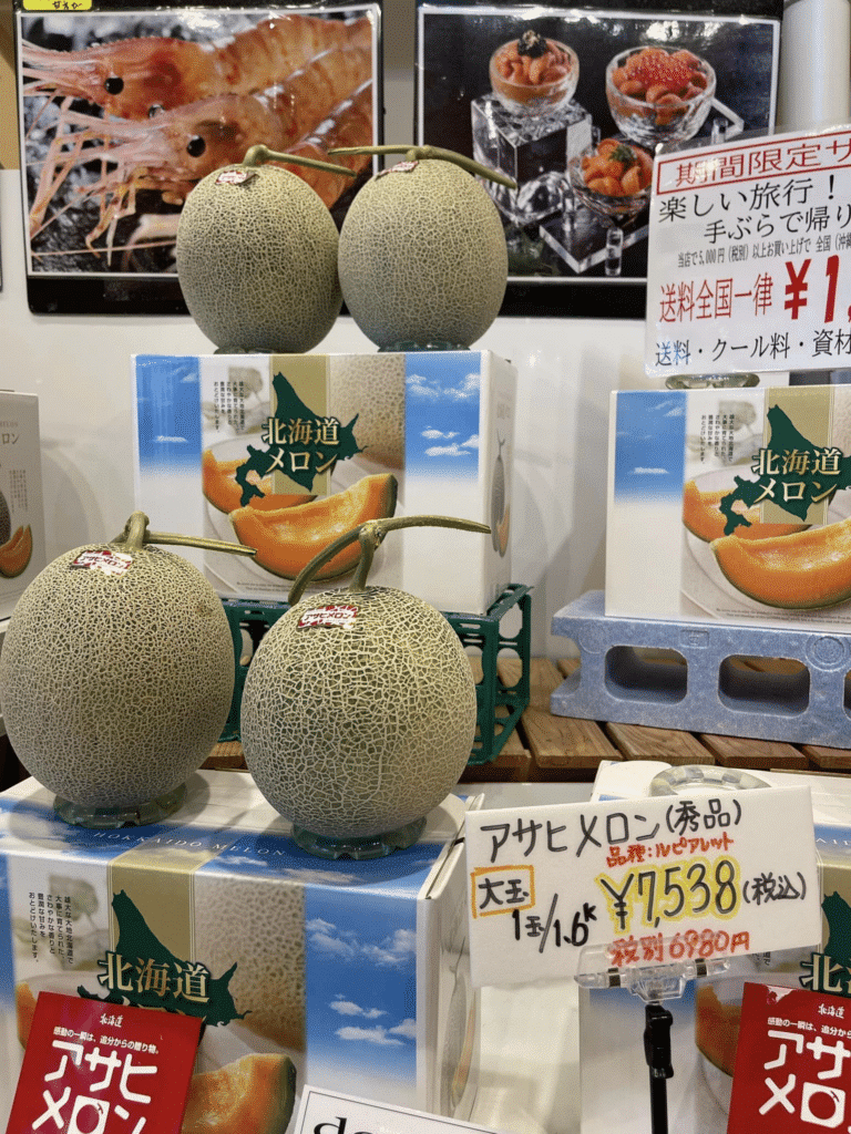 Things to Eat in Hokkaido: Yubari Melon