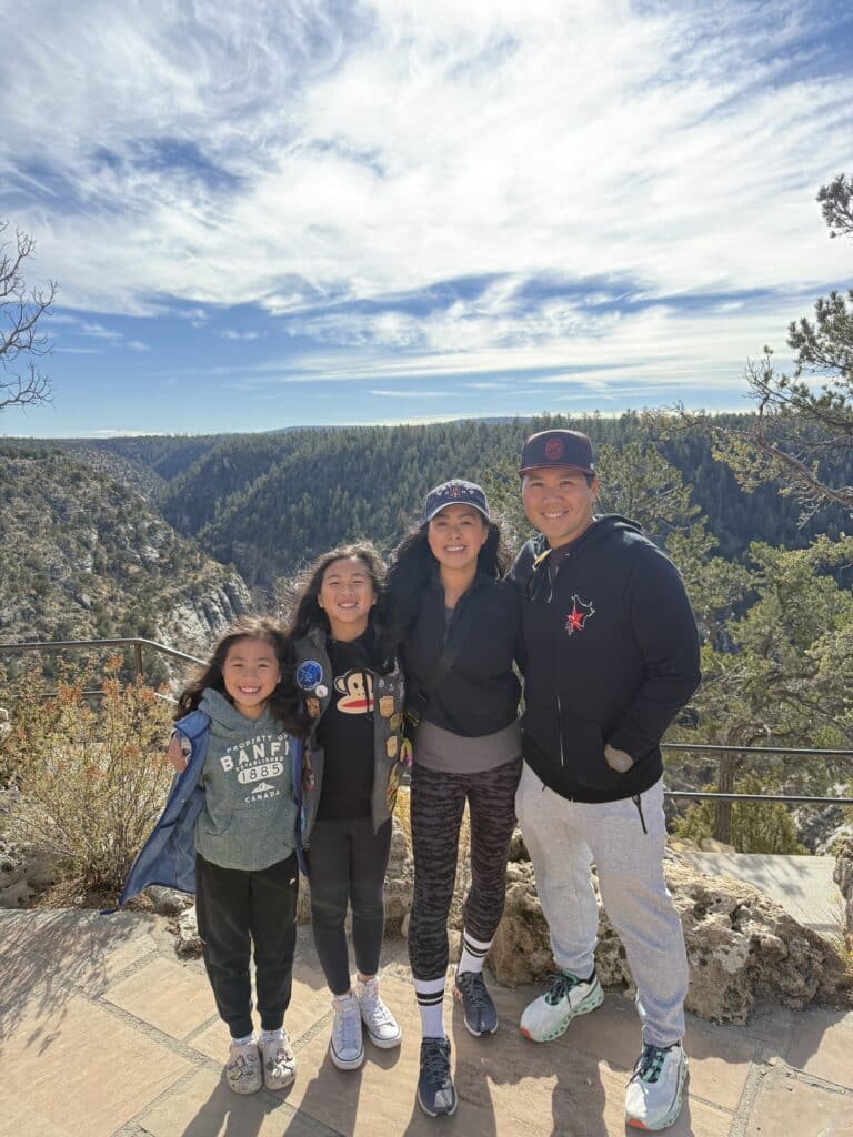 Visiting Walnut Canyon